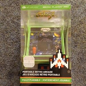 My Arcade Micro Player Pro Galaga Portable Retro Arcade